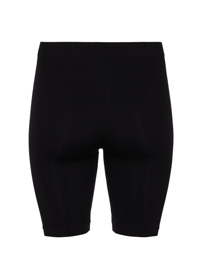 Nahtlose Radlershorts, Black, Packshot image number 1