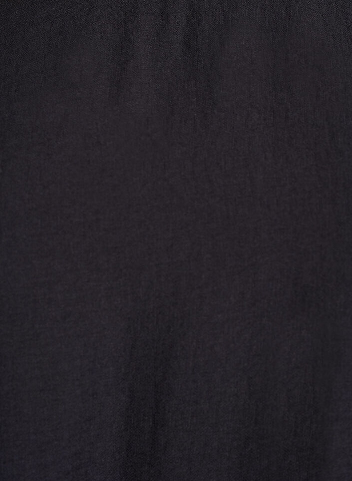 Langärmelige Viskosebluse, Schwarz, Packshot image number 2