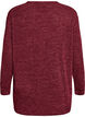 Lang&auml;rmelige Bluse mit Struktur, Dunkles Bordeaux, Packshot image number 1