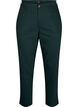 Hose mit hohem Bund und geradem Bein, Grün, Packshot image number 0