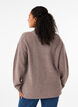 Lockerer Strickpullover aus Merinowolle, Desert Taupe Mel., Model image number 1