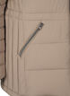 Kurze Steppjacke mit Taschen, Beige, Packshot image number 3