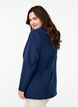 Klassischer Blazer mit Knopfverschluss, Blau, Model image number 2