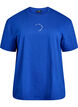 Sportliches T-Shirt aus Bio-Baumwolle, Blau, Packshot image number 0