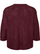 Ripppullover mit 3/4-&Auml;rmeln, Rot, Packshot image number 1
