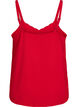 Top mit gewelltem Saum, Rot, Packshot image number 1