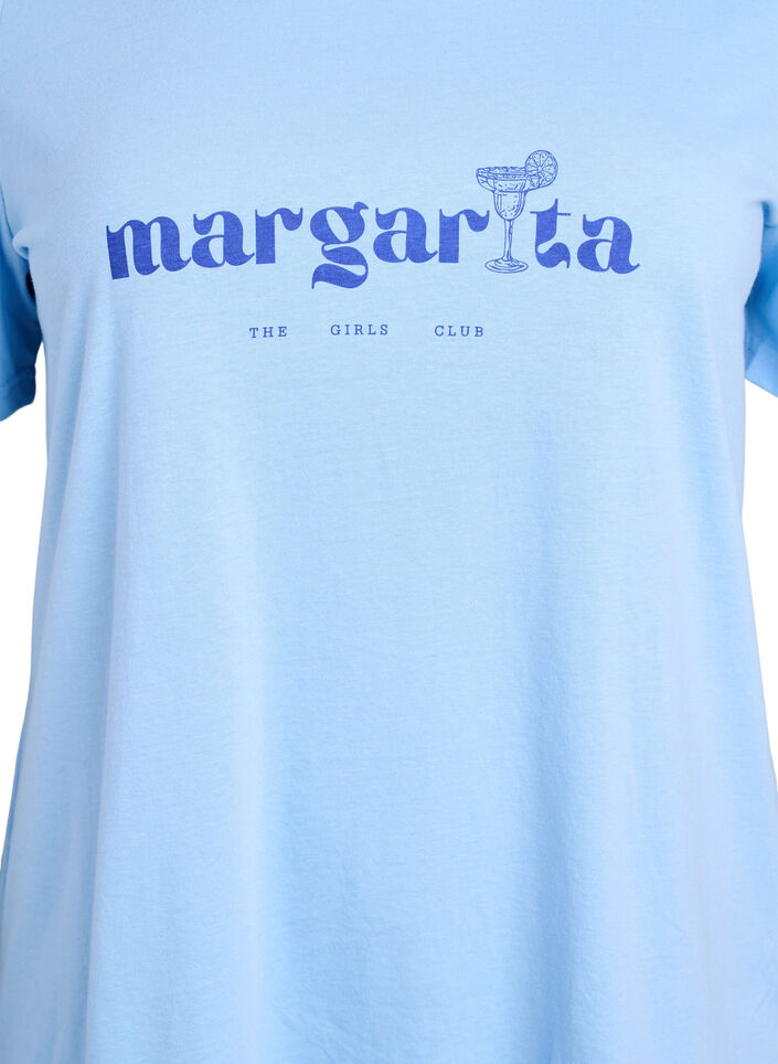 FLASH - T-Shirt mit Print, Blau, Packshot image number 2