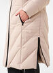 Langer Wintermantel mit Hakenverschl&uuml;ssen und Kunstfellkragen, Beige, Model image number 3