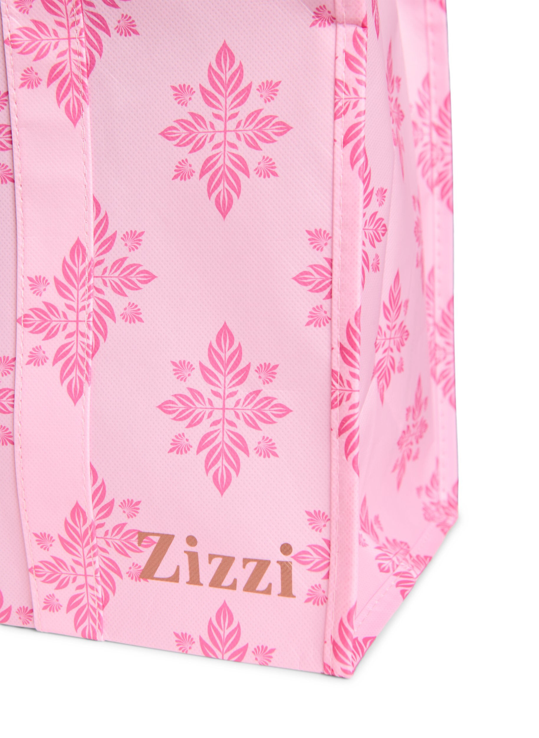 Zizzi Einkaufstasche mit Rei&szlig;verschluss, Pink, Packshot image number 2