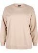 Sweatshirt mit Rundhalsausschnitt, Simply Taupe, Packshot image number 0