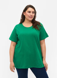 FLASH - T-Shirt mit Rundhalsausschnitt, Jolly Green, Model