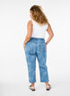 Vera Jeans mit Blumenmuster, Blau, Model image number 1