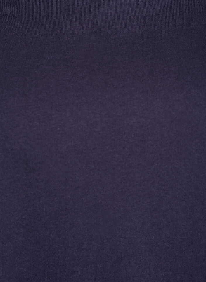 T-Shirt mit &Auml;rmeln aus Broderie Anglaise, Blau, Packshot image number 2