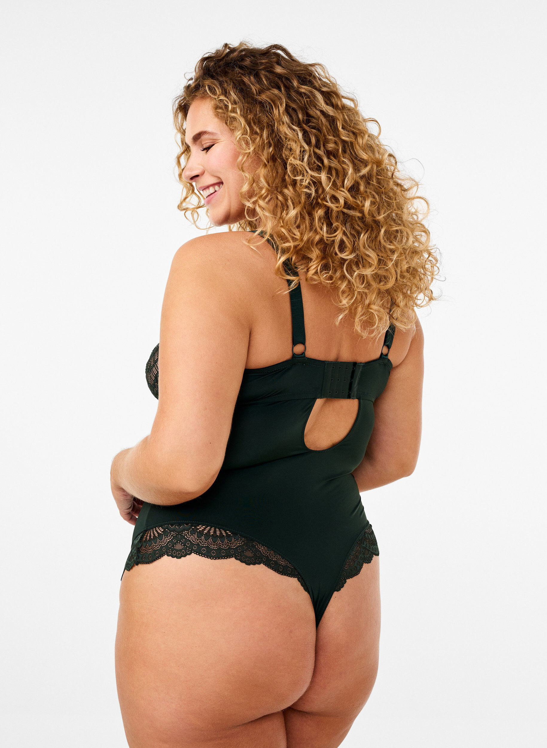 Zizzi Body mit B&uuml;gel und Stringdetails., Scarab, Model image number 1