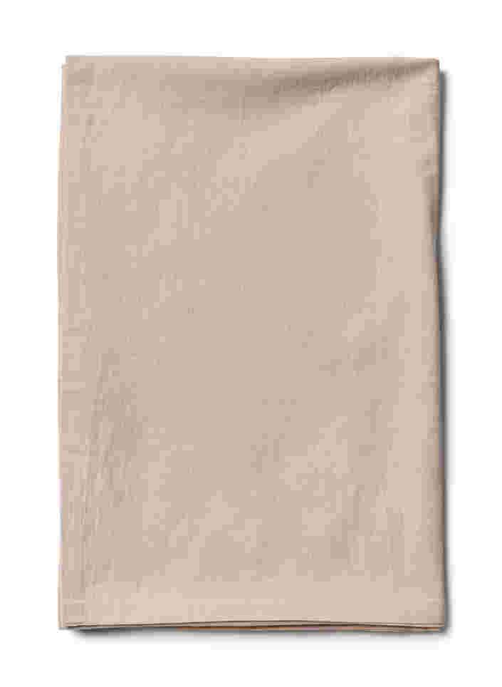 Tischdecke aus Baumwolle, Oxford Tan, Packshot image number 0