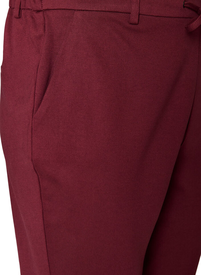 Cropped Maddison Hose, Rot, Packshot image number 2