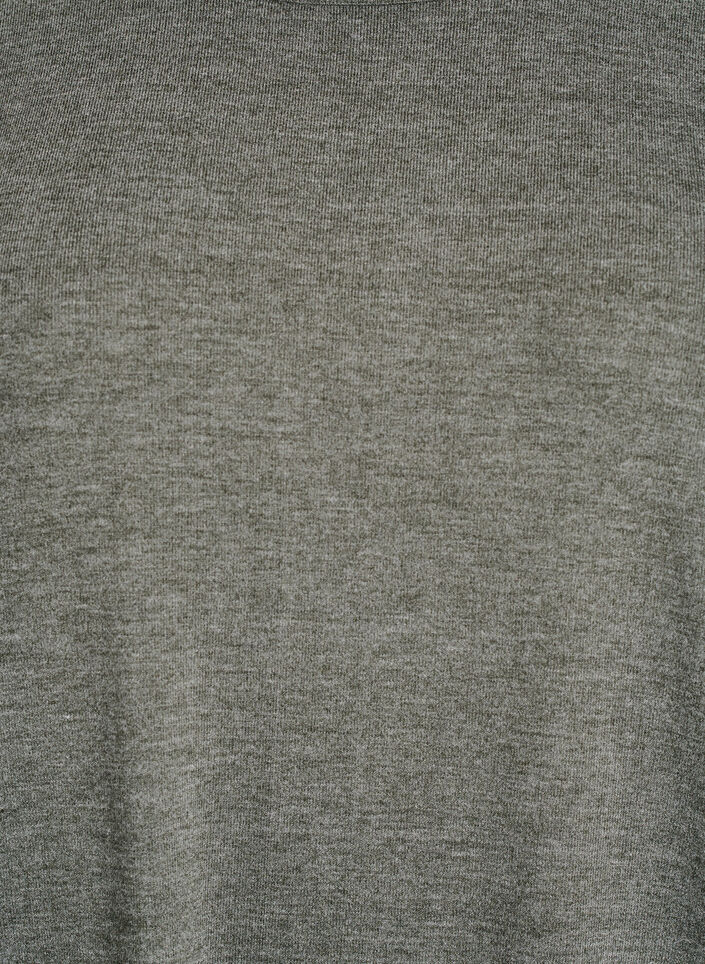 Bluse aus Jersey mit 3/4-&Auml;rmeln, Gr&uuml;n, Packshot image number 2