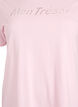 T-Shirt aus Baumwolle mit dekorativem Frontdetail, Pink, Packshot image number 2