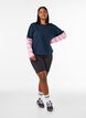 T-Shirt mit sportlichem Lagenlook, Blau, Model image number 1