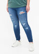 Jeggings mit Rissen, Dark blue, Model image number 3