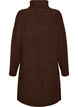 Strickkleid mit Rollkragen, Braun, Packshot image number 1