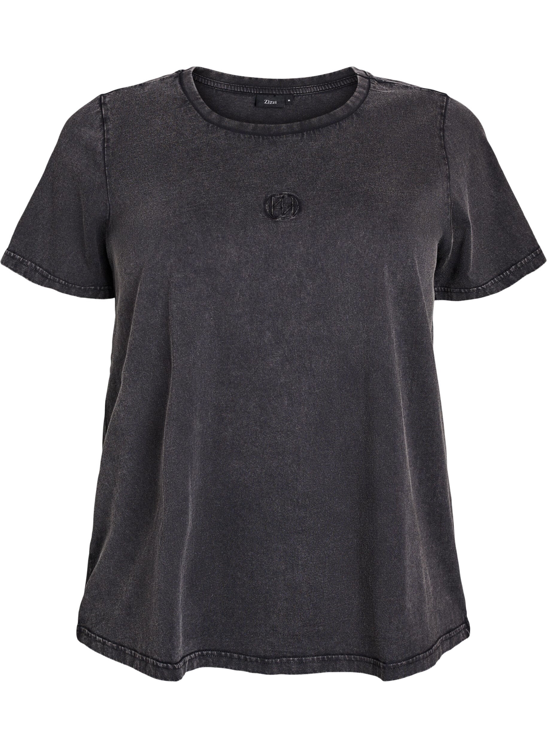 T-Shirt aus Bio-Baumwolle mit Washed-Look