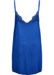 Nachthemd aus Viskose mit Spitzenbesatz, Blau, Packshot image number 1