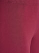 Gef&uuml;tterte Baumwollleggings, Dunkles Bordeaux, Packshot image number 2