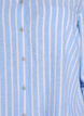 Bluse aus Leinen und Viskose mit 3/4-Ärmeln, Blau, Packshot image number 2