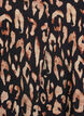 Kleid aus Viskose mit V-Ausschnitt, Schwarz, Packshot image number 2
