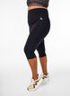 CORE, Squat-proof 3/4 Trainingsleggings mit Tasche, Schwarz, Model image number 2