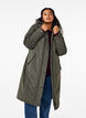 Parka mit Kapuze und verstellbarer Taille, Black Olive, Model image number 0
