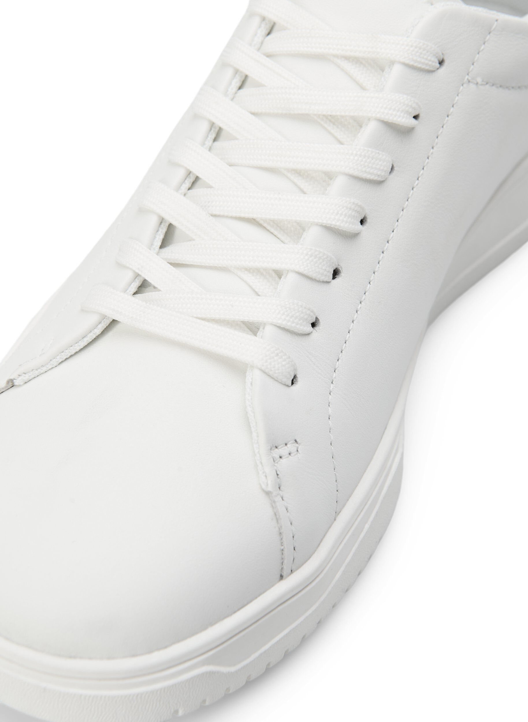 Zizzi Sneakers aus Leder mit breiter Passform, White, Packshot image number 2