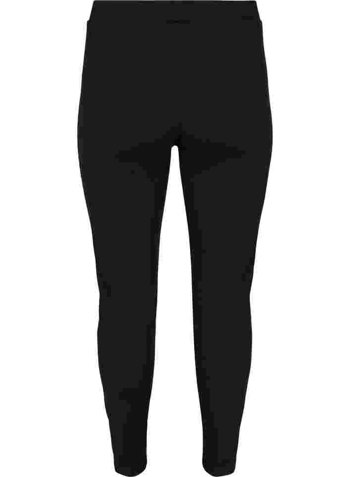 Leggings mit Perlen, Black, Packshot image number 1