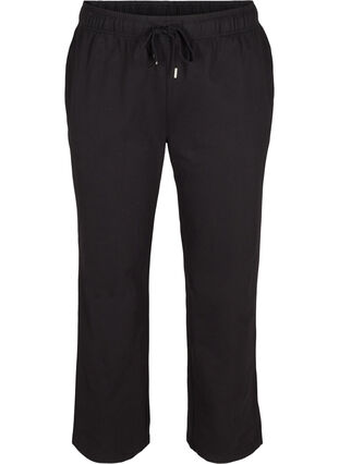 Weite Sweatpants mit Taschen, Black, Packshot image number 0