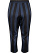 Kurz geschnittene Hose mit Streifen, Blau, Packshot image number 1