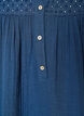 Bluse aus Baumwollmusselin mit Lochstickerei, Blau, Packshot image number 2