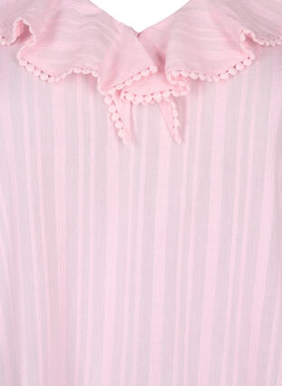 Bluse mit 3/4-Ärmeln und Spitze, Almond Blossom, Packshot image number 2