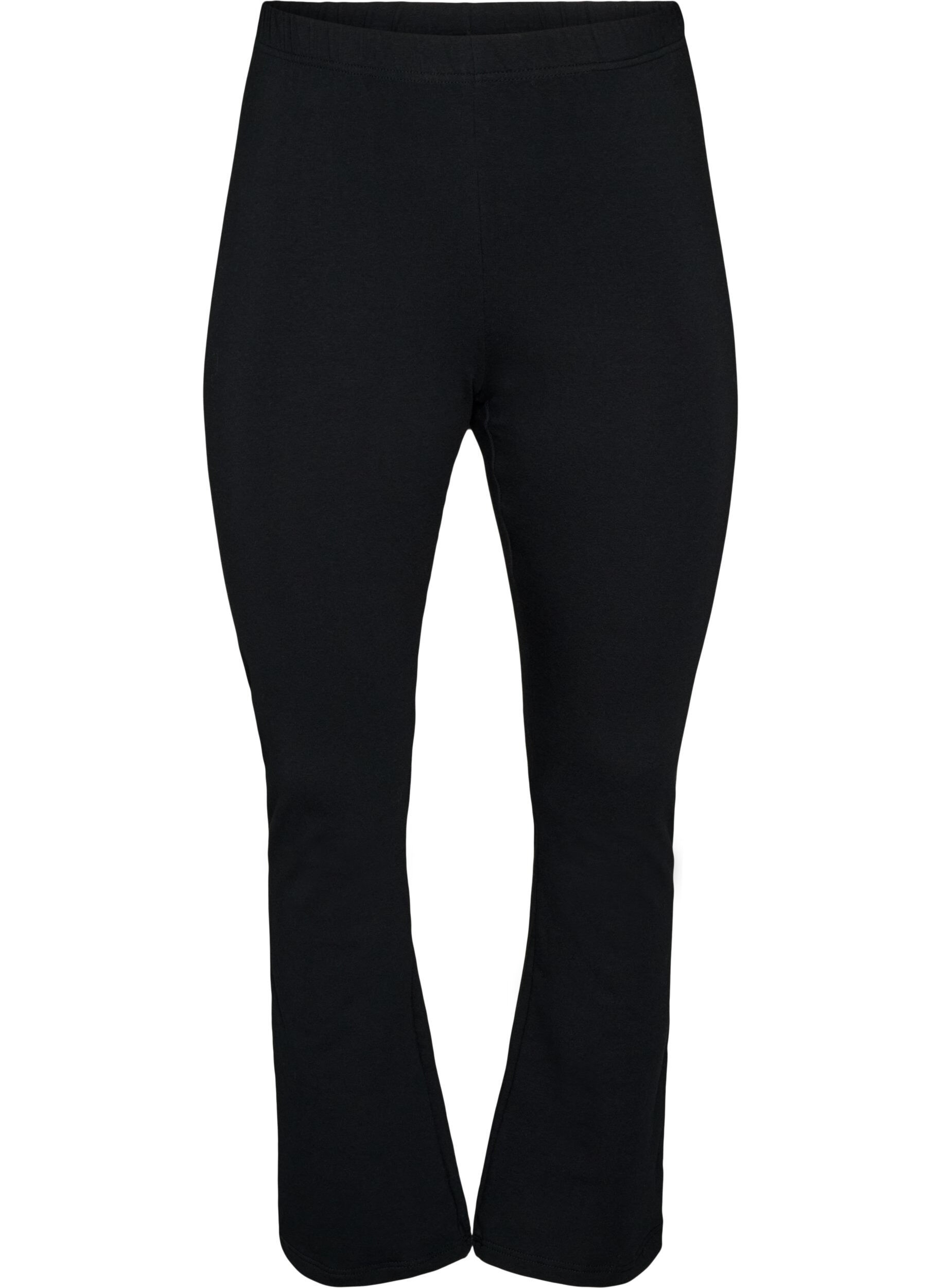 Jerseyhose mit ausgestelltem Bein