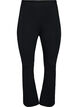 Jerseyhose mit ausgestelltem Bein, Schwarz, Packshot image number 0