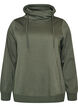 Sweatshirt mit Stehkragen und Taschen, Gr&uuml;n, Packshot image number 0