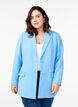 Klassischer Blazer mit Knopfverschluss, Blau, Model image number 0