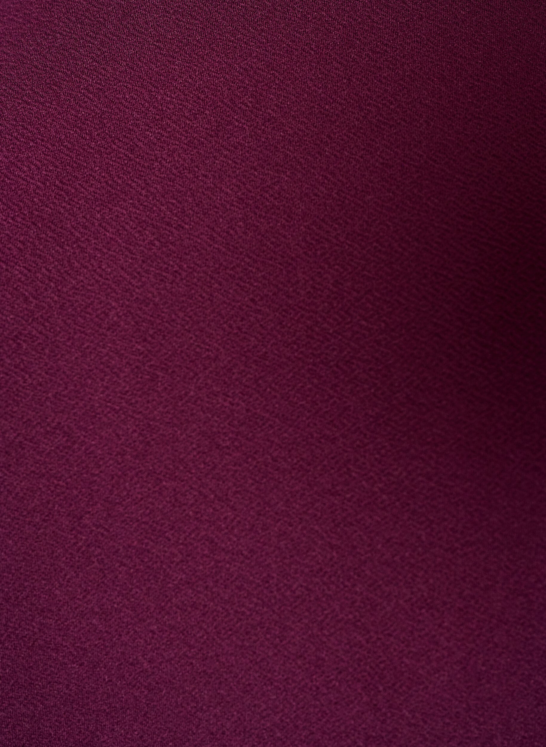 ZizziTunika mit asymmetrischem Spitzenbesatz, Lila, Packshot image number 2