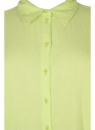 Hemd aus Baumwolle mit halblangen Ärmeln, Wild Lime, Packshot image number 2