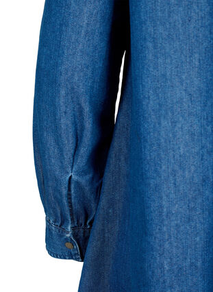 Langarm Jeanskleid, Blue denim, Packshot image number 3