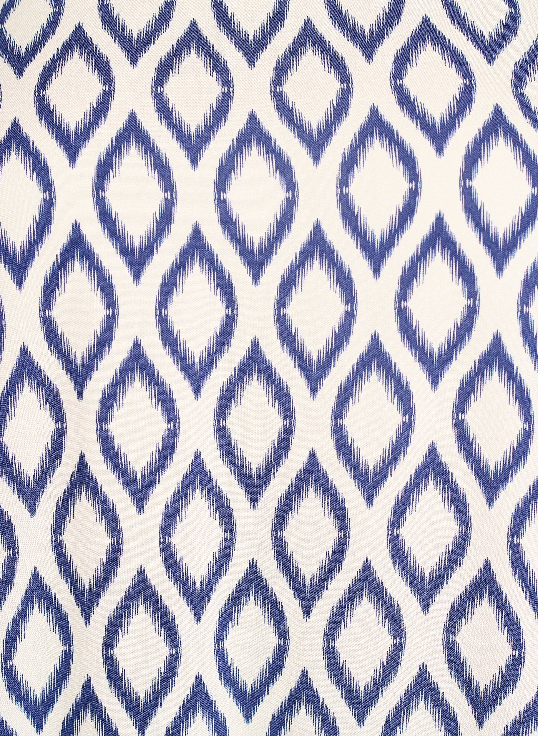 ZizziKleid aus Viskose mit Schnittlinie, Blau, Packshot image number 2