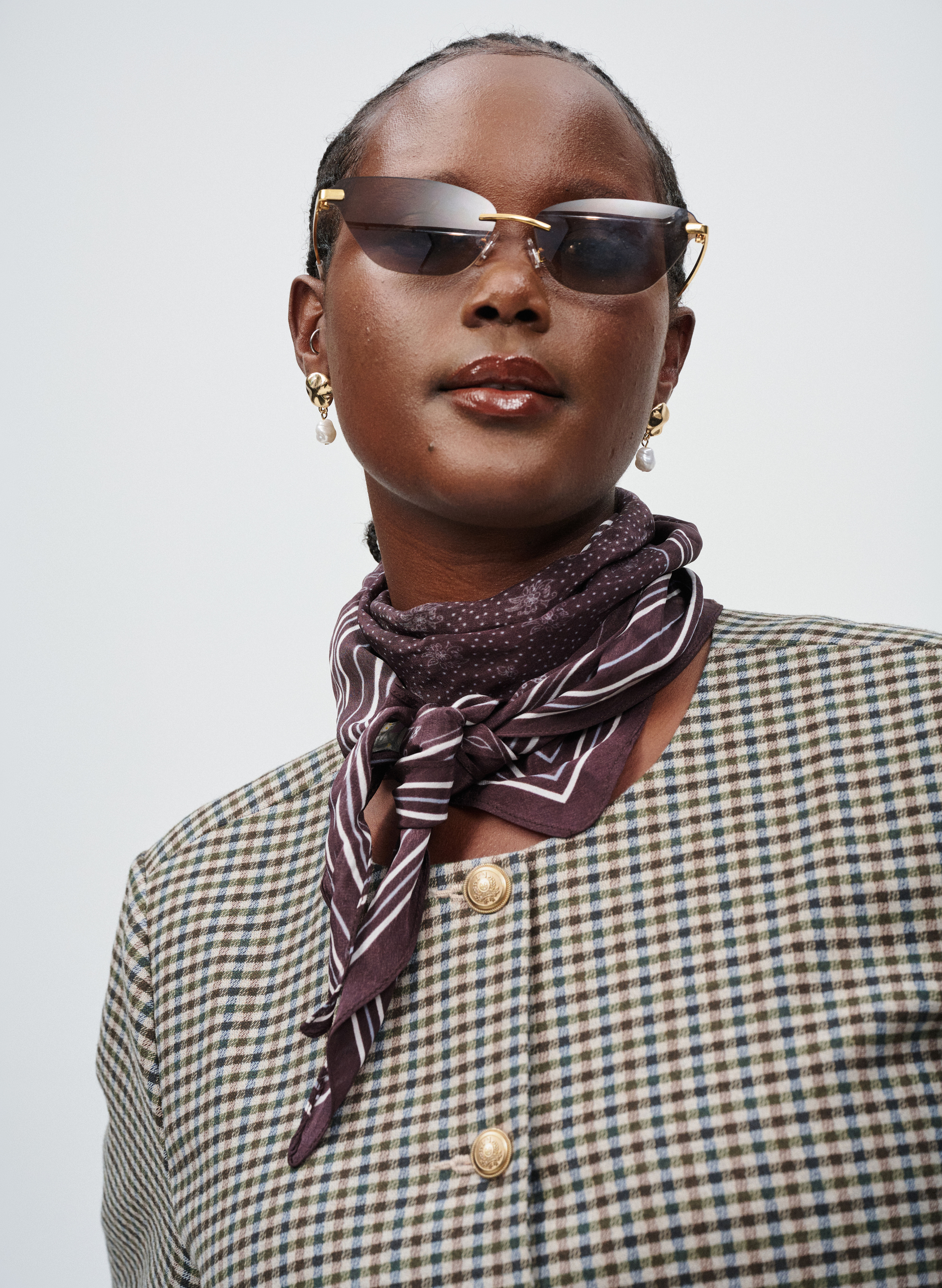 Zizzi Passendes Set mit Details, , Model