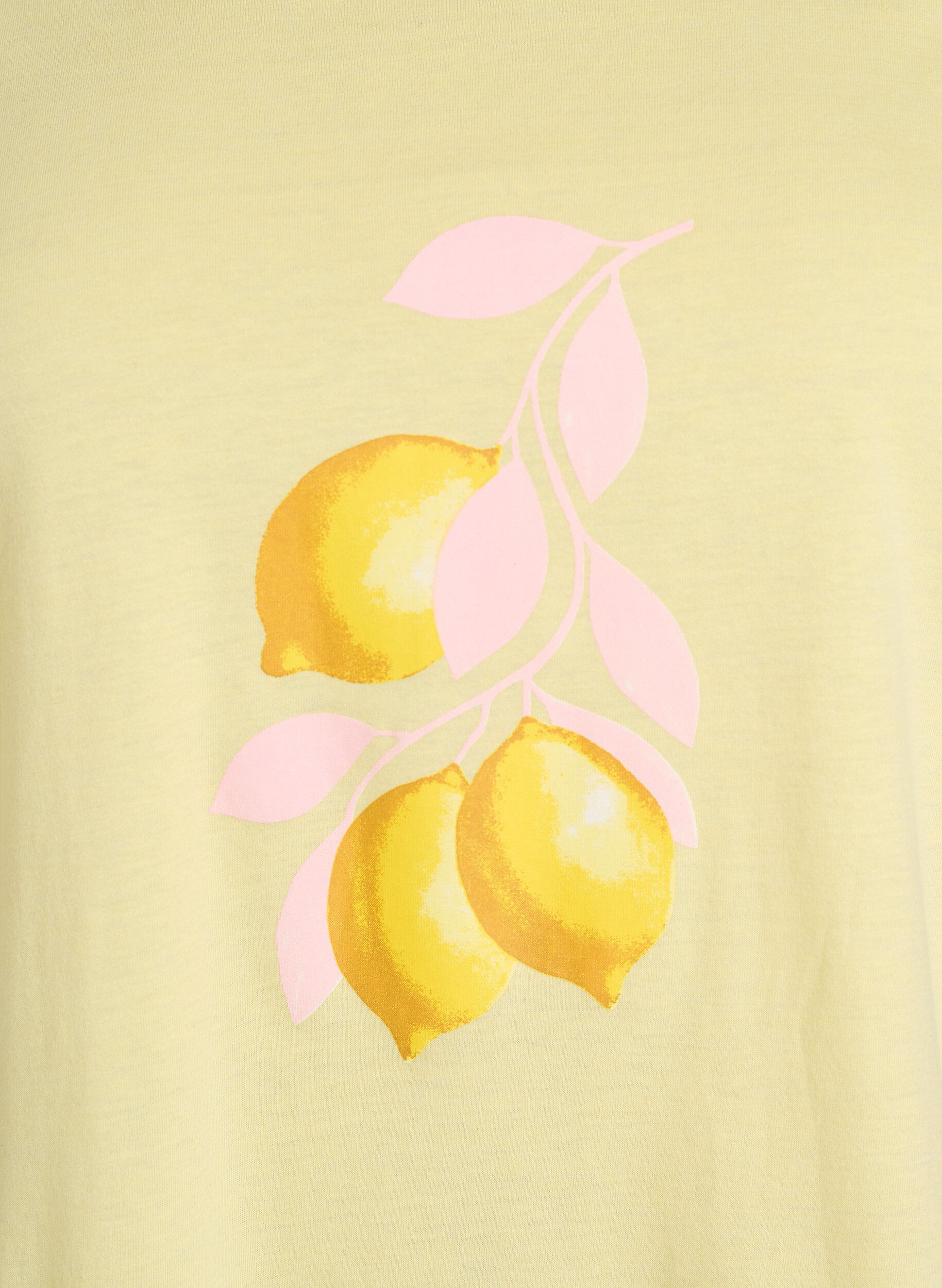 ZizziT-Shirt mit Print, Gelb, Packshot image number 2