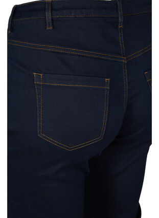 Slim Fit Emily Jeans mit normaler Taillenhöhe, Unwashed, Packshot image number 3