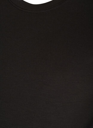 Basic Schwangerschaftsbluse mit langen Ärmeln, Black, Packshot image number 2